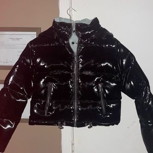 Manière de Voir Puffer Denim Jacket